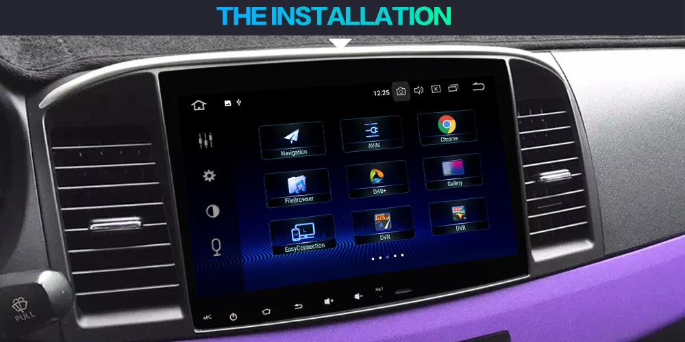 Dasaita Android 9,0 автомобильный стерео DSP 10," сенсорный экран для Mitsubishi Lancer 10 EVO Радио 1 Din 64G rom 4G ram автомобильный Bluetooth