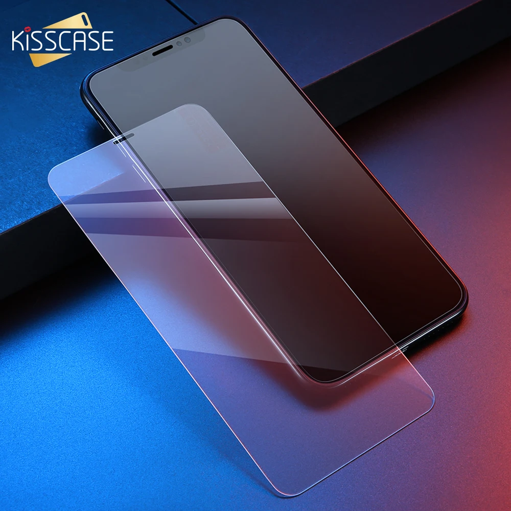 

KISSCASE HD High Screen Protector For iPhone XR X XS MAX Ultra-thin Clear Protective Film Tempered Glass For iPhone XR X Glass