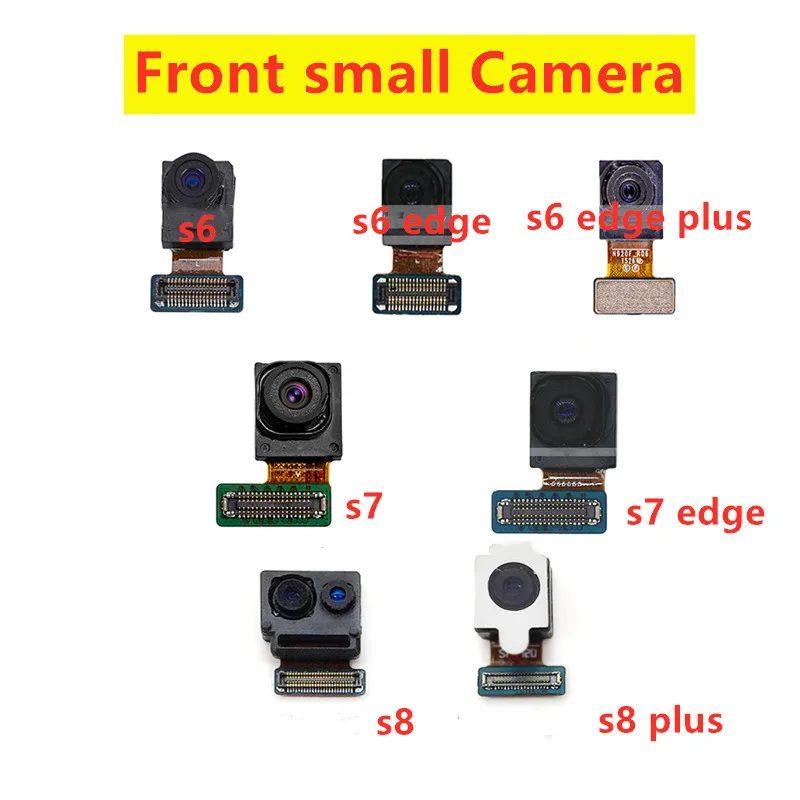 

Small Front Camera Module For Samsung Galaxy S6 Edge Plus S7 Edge S8 Plus Facing Camera Light proximity Sensor Flex Cable