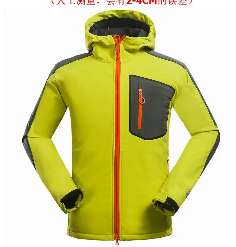2018 men Softshell Jacket thermal coat skii thick jackets outwear