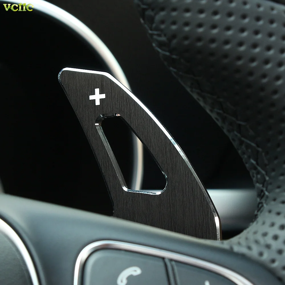 

Steering Wheel Shifter Paddle Extension For Mercedes A B C E ML GL CLA GLA GLK SL SLK Class Benz W176 W246 C117 W212 W204 X156