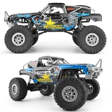 104310 2,4G 1/10 4WD Rock Crawlers 4x4 вождение автомобиля 280 моторы привод Bigfoot автомобиль пульт дистанционного управления модель автомобиля внедорожник игрушки
