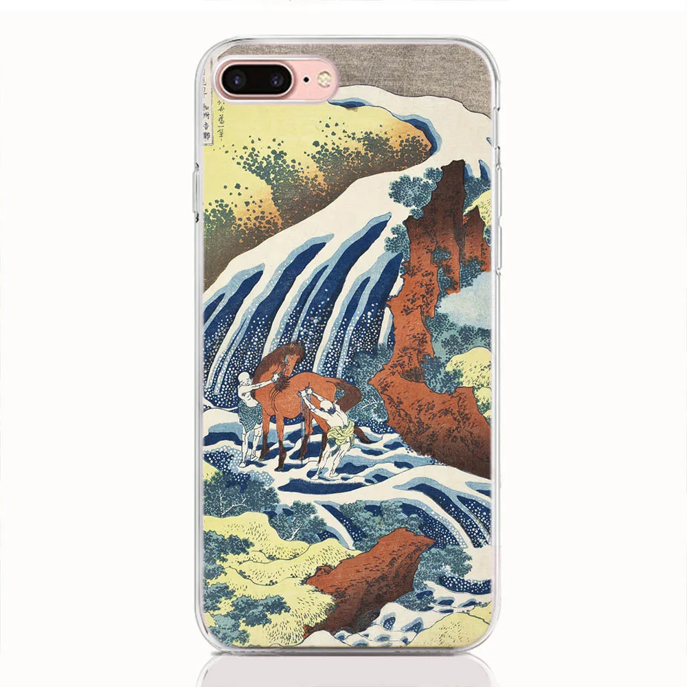 A21  7 Plus Cartoon Wave Art Japanese
