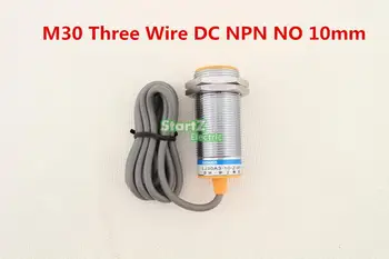 

5Pcs M30 Three Wire DC NPN NO 10mm distance measuring Inductive proximity switch sensor -LJ30A3-10-Z/BX