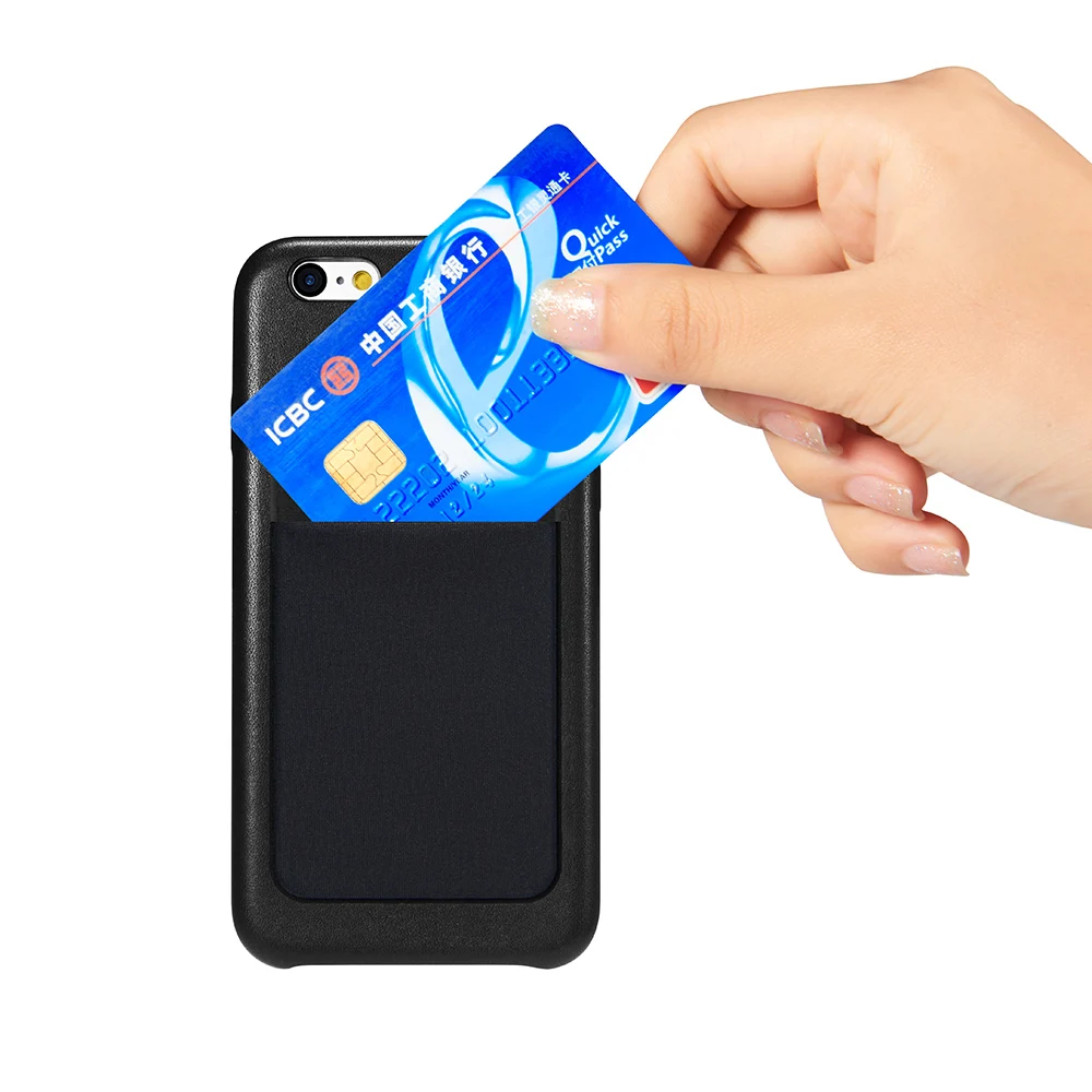 MyGeek Phone Case Card Holder Stick for iphone 5 5S SE 6 6s 7 Plus