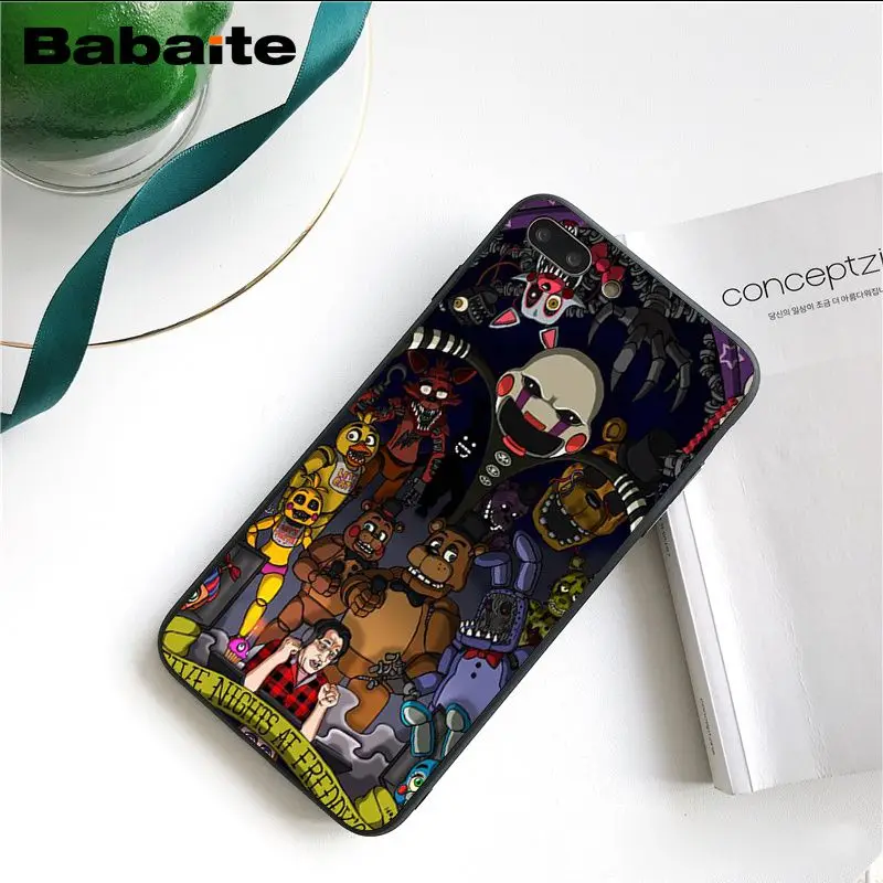 A6 Babaite чехол для телефона five nights at freddy's fnaf freddy для iphone 11 Pro 11Pro Max 8 7 6 6S Plus 5 5S SE XR X XS MAX - Цвет: A6