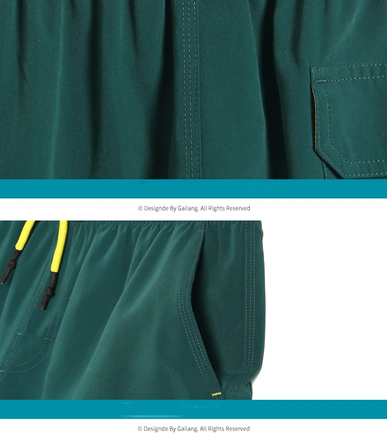 Gailang Брендовые мужские пляжные шорты быстросохнущие мужские тренировочные брюки спортивные Бермуды мужские высококачественные трусы