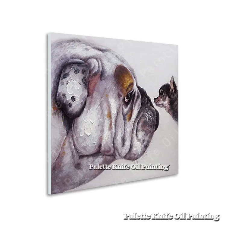 

Oil painting On Canvas Wall Pictures Paintings For Living Room Wall Art Canvas Pop art Dog modern abstract hand painted paint 3