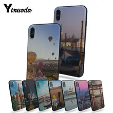 Yinuoda lugares de interés en todo el mundo funda de teléfono para Apple iphone X 5 5S SE para iphone 7 7 8 8plus 6s 6plus(China)