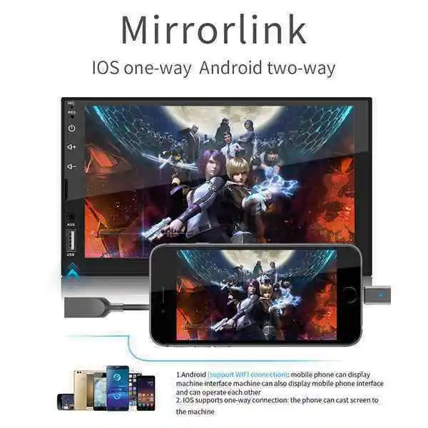

Car Android navigation Bluetooth MP5 player Touch-screen MP4 card machine DVD navigation machine 7784AD