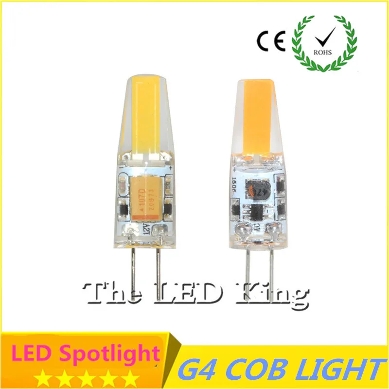 G4 LED Lamp 6W COB Bulb AC DC 12V 220V Mini Lampada Light 360 Beam Angle Lights Replace Halogen Chandelier | Лампы и освещение