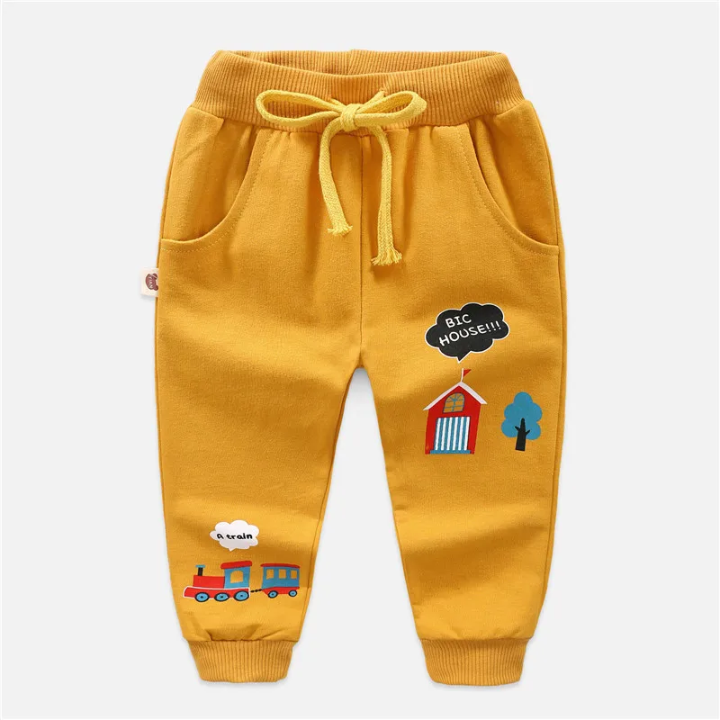 Outdoor Trousers for Boy Travelling Childrens Pants Spring Autumn Causal Teen Clothes Boys Fall Children Boy Overalls - Цвет: Золотой