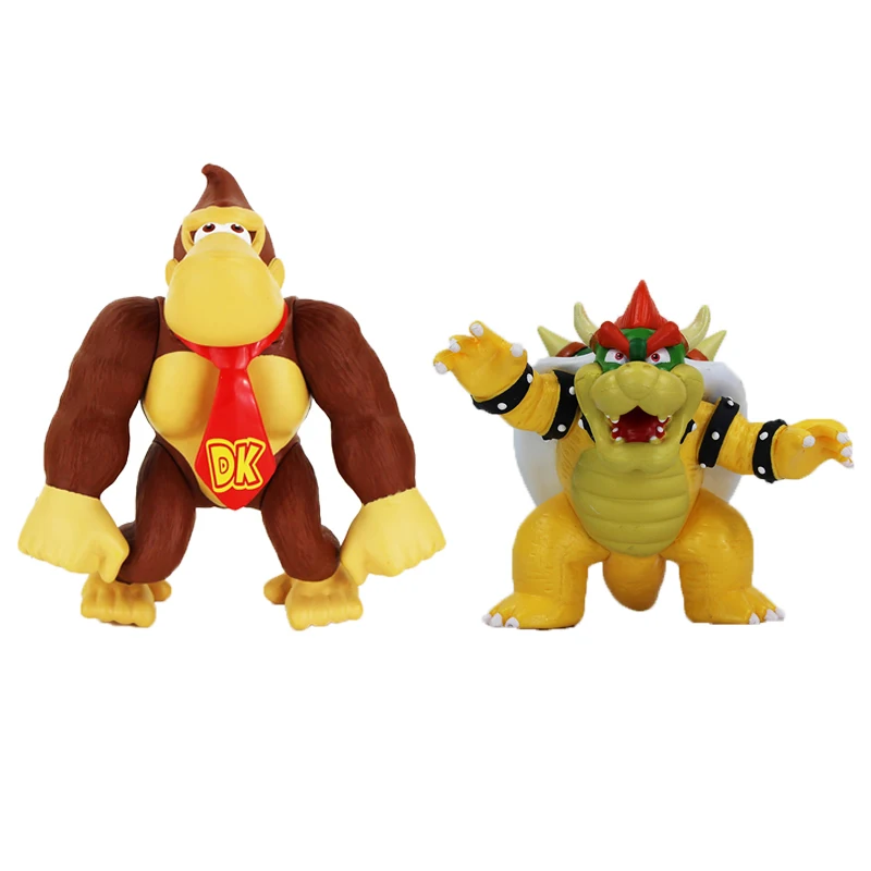 DONKEY KONG Koopa Bowser 1piece 14cm 8cm SUPER MARIO BROS PVC FIGURE