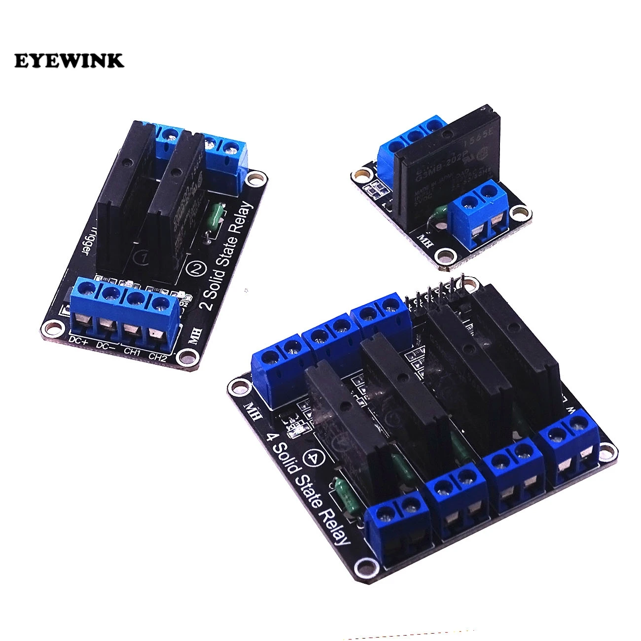 

EYEWINK 1/2/4 Channel 5V DC Relay Module Solid State High Level OMRON SSR AVR DSP for Arduino