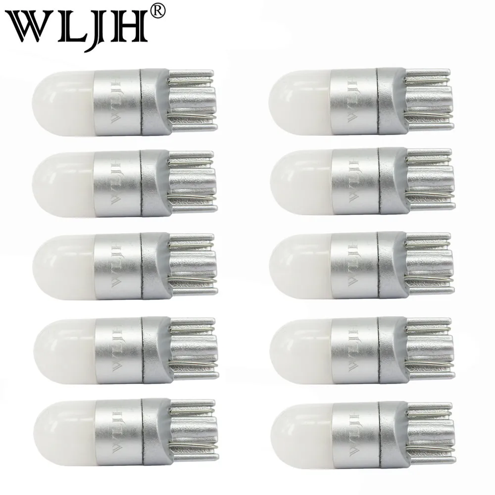 Светодиодная лампа WLJH 10x T10 W5W 3030 SMD автомобильный купольный парковочный