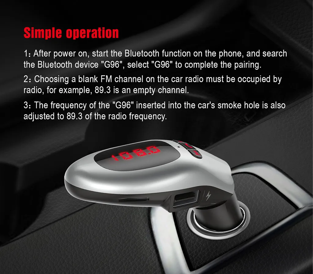 12-24V универсальный автомобильный Bluetooth fm-передатчик MP3 радио плеер USB зарядное устройство громкой связи музыкальный аудио приемник#722