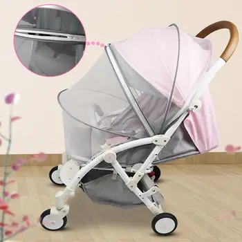 

Baby Stroller Crib Netting Pushchair Cart Mosquito Insect Net Safe Mesh Buggy Crib Netting Baby Car Outdoor Protect Mosquito Net
