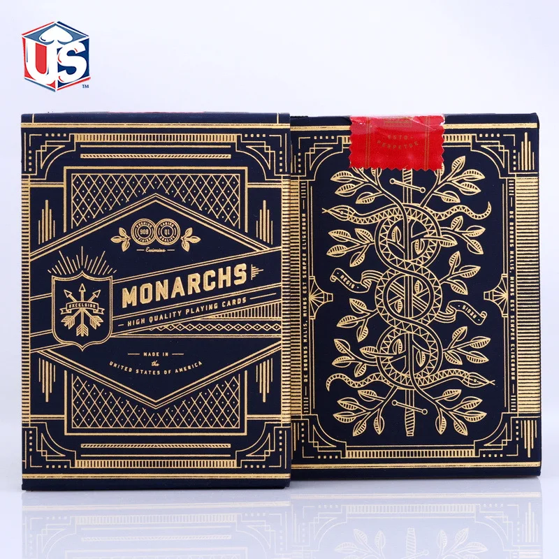 

1pcs Monarch Deck T11 Deck Magic Cards Playing Card Poker Close Up Stage Magic Tricks for Professional Magician