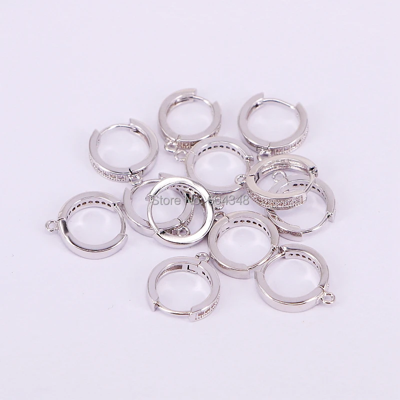 10 пар круглые металлические серьги|jewelry findings|earring findingsbeads metal |