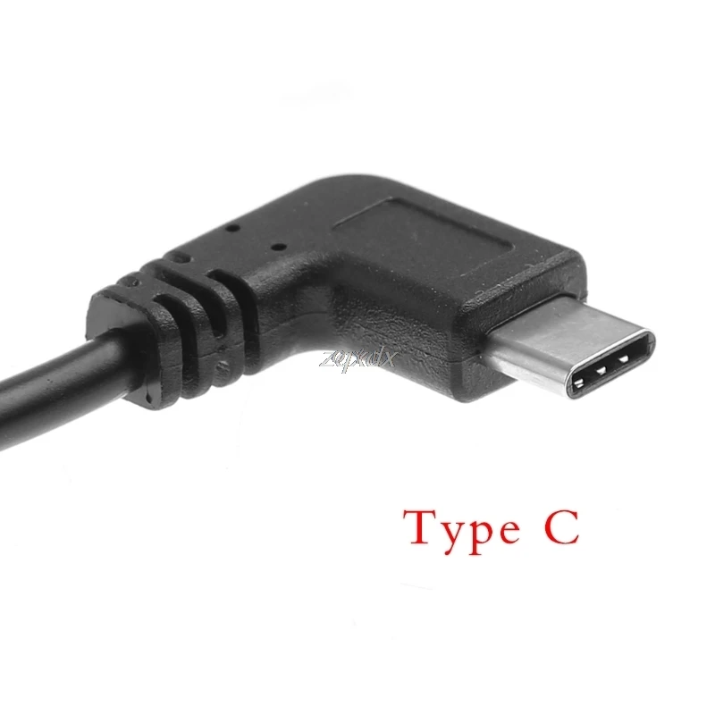 Кабель удлинитель с прямым углом 90 градусов штекер микро USB 3 1 Тип B|Компьютерные