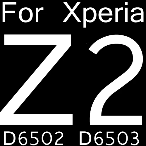 9H 0,26 мм HD Премиум Закаленное стекло для sony Xperia Z Z1 Z2 Z3 Z4 Z5 Compact C L E5 E3 M2 M4 M5 Aqua взрывозащищенный чехол для экрана - Цвет: For Z2
