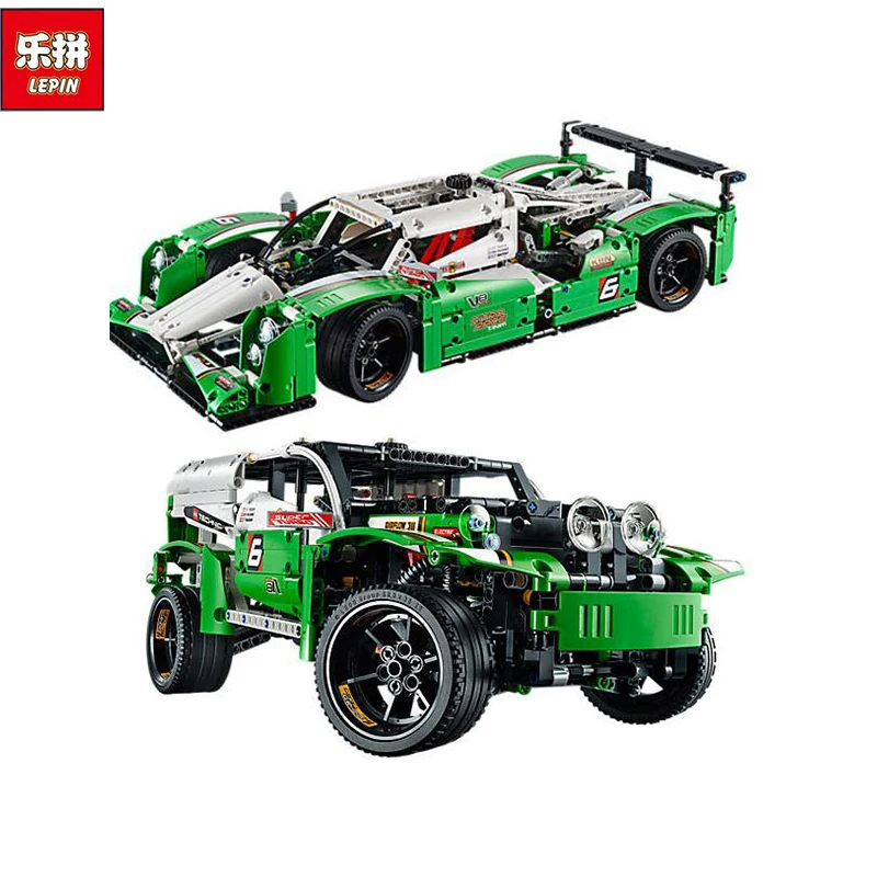 IN STOCK NEW 1249PCS LEPIN 20003 Technic Series The 24 hours Race Car Building Assembled Blocks Bricks Enlighten Toy 42039 lepin 20003 technic series the 24 hours race car building assembled blocks bricks enlighten toy 42039