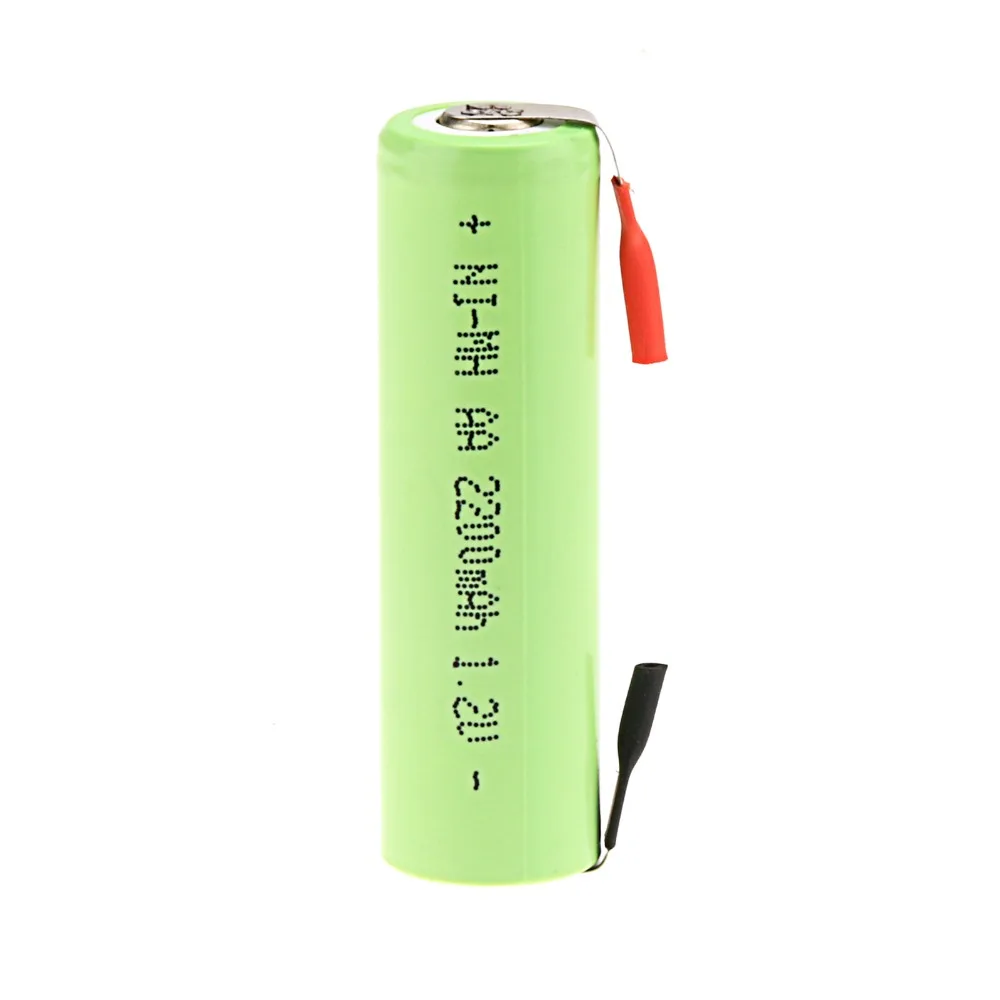 2 шт Anmas power AA 1,2 V 2200mAh Ni-MH NiMH аккумуляторная батарея для электробритва