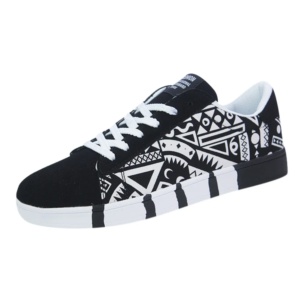 

Shoes Men Sneakers Summer Trainers Canvas Fashion Print Zapatillas Deportivas Hombre Breathable Casual Shoes SAGACE