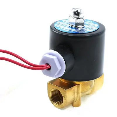 

2W-040-10 2 Position 2 Way 3/8" Port Direct Acting Solenoid Valve AC 220V
