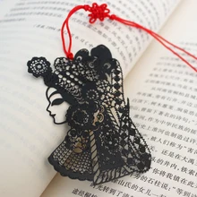 Металлическая Закладка китайские Классические Кустарные генералы Пекинская опера Facebook Закладка 1 шт