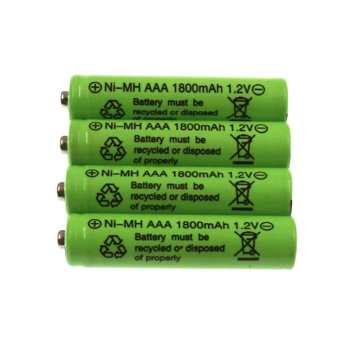 AAA 1800mAh 1,2 V Quanlity аккумуляторная батарея Ni-MH 1,2 V аккумуляторная батарея 2A Baterias Bateria