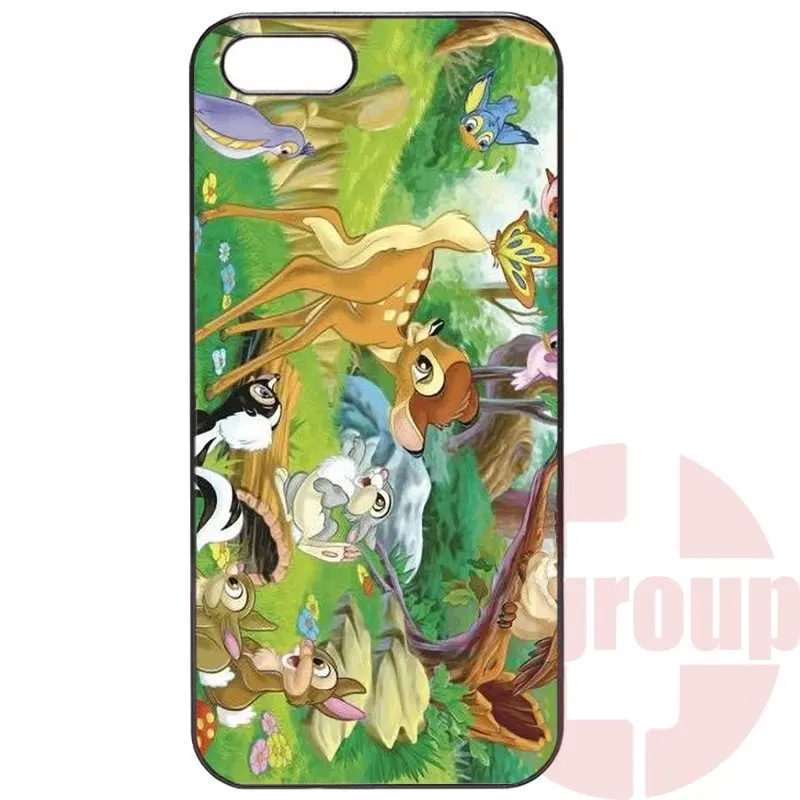 2016 бэмби Для Apple iPhone 4 4S 5 5C SE 6 S 7 Плюс 4.7 5.5 iPod Touch Capa Обложка|bambi cartoon|bambi deerbambi animation |