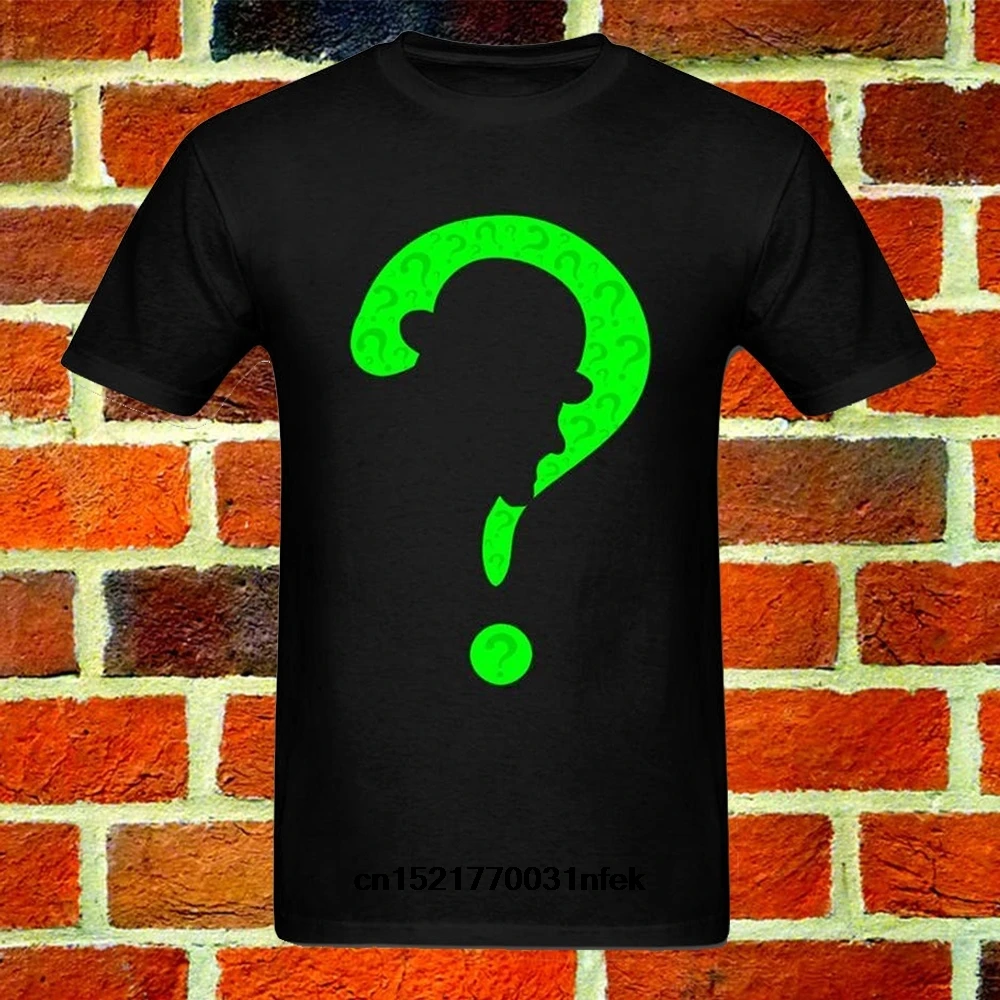 

Men T shirt Riddler Design Cotton T Shirt S funny t-shirt novelty tshirt women