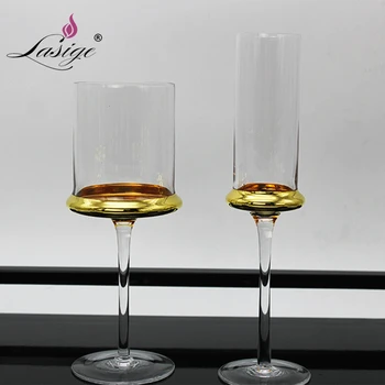 

200-300ml European hand painted gold Champagne Cup red wine cup furniture home model room accessories home champagne wine glass