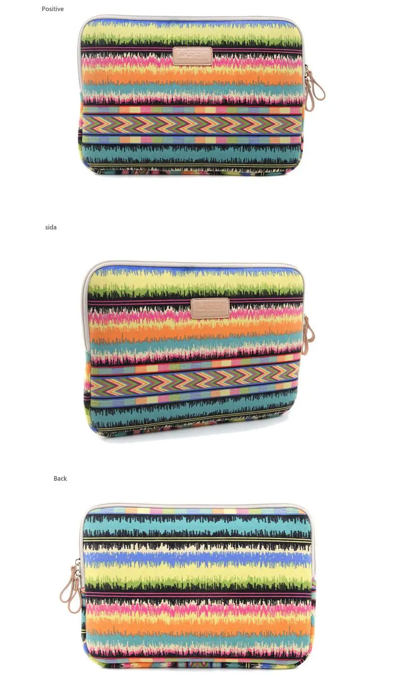 

Young Color Note Frequency Notebook Laptop Sleeve for ipad / 8.3 / 9.8 / 11.6 / 12/14-inch Tablet  pc Bag Waterproof Shockproof