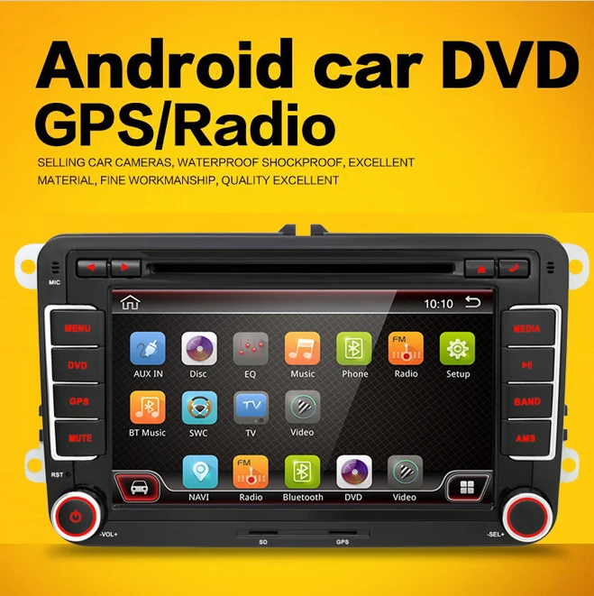 

Capacitive Screen! Two Din 7 Inch Car DVD Player For Seat/Altea/Leon/Toledo/VW/Skoda Wifi 3G Host Radio FM GPS Bt 1080P Map