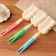 1 шт. чашка щетка для очищения кухни инструмент губка щетка для бокалов бутылка кофе чай стеклянная чашка Прямая и