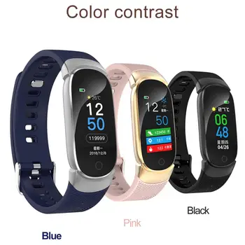 

QW16 Smart Bracelet Fitness Tracker Band 3 Heart Rate Monitor Waterproof Pedometer Sport Watch Fashion Smart Wristband