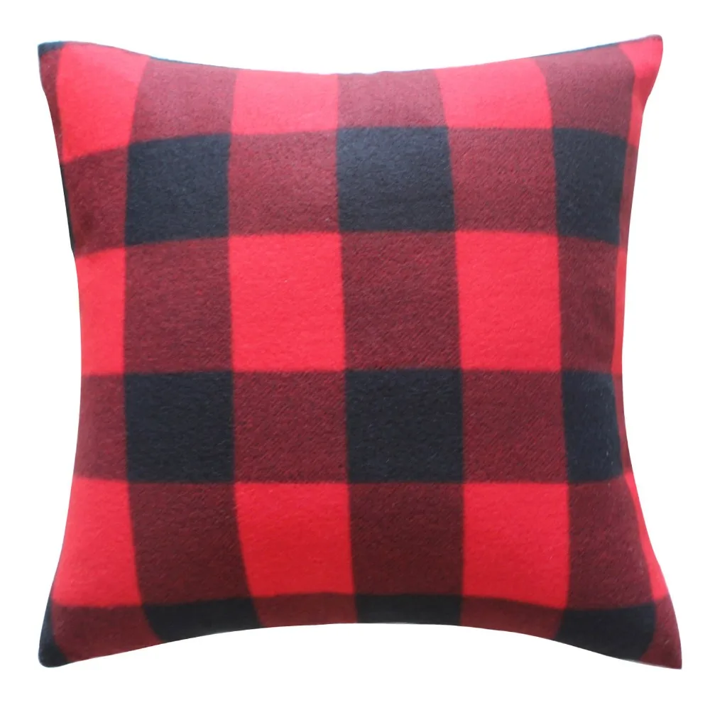 Free Shipping Buffalo Check Cushion OEM Decorative Home Sofa Car Chair
