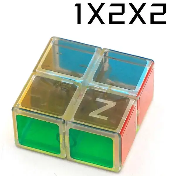 LeadingStar 2-я головоломка скоростные кубики простая высокоскоростная головоломка высокого класса куб интеллектуальное развитие умный куб игрушка zk25 - Цвет: Transparent