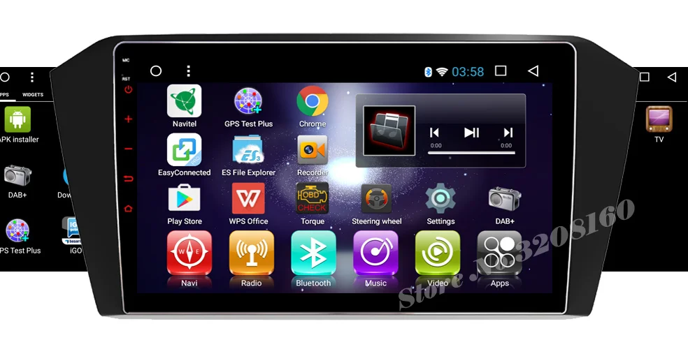 Discount MAX HD 10" 1024*600 Android 8.1.0 Car DVD Player for Volkswagen VW Magotan Passat 2016 2017 Car Radio BT WIFI SWC GPS Free Map 14