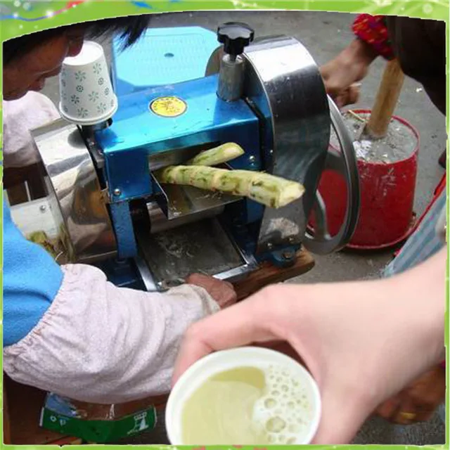 manual sugar cane juicer machine delivery by DHL free shipping-in
