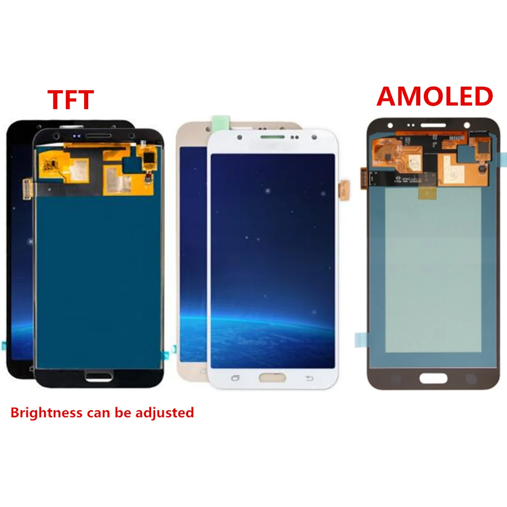 Для Samsung Galaxy J7 2015 J700 J700F J700FN J700M J700Y ЖК экран и замена дигитайзера в сборе!