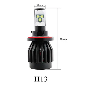 

Free Shipping 2Pcs 9007 H/L HB5 LED Headlight Conversion Kit 80w 9000lms CREE Chip HI/L Dual Beam Headlight Kit 6000k All In One