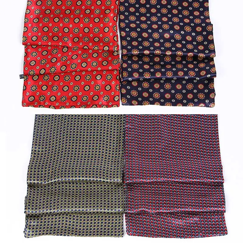 Paisley print cravat silk Scarf luxury brand men foulard Satin Scarves Retro Soft Scooter bandana pattern male shawls and wraps knitted scarf cashmere scarf tactical scarf neck wrap bandana headscarf cotton bandana bandana neck cover multifunctional bandana motorcycle bandana camouflage bandana