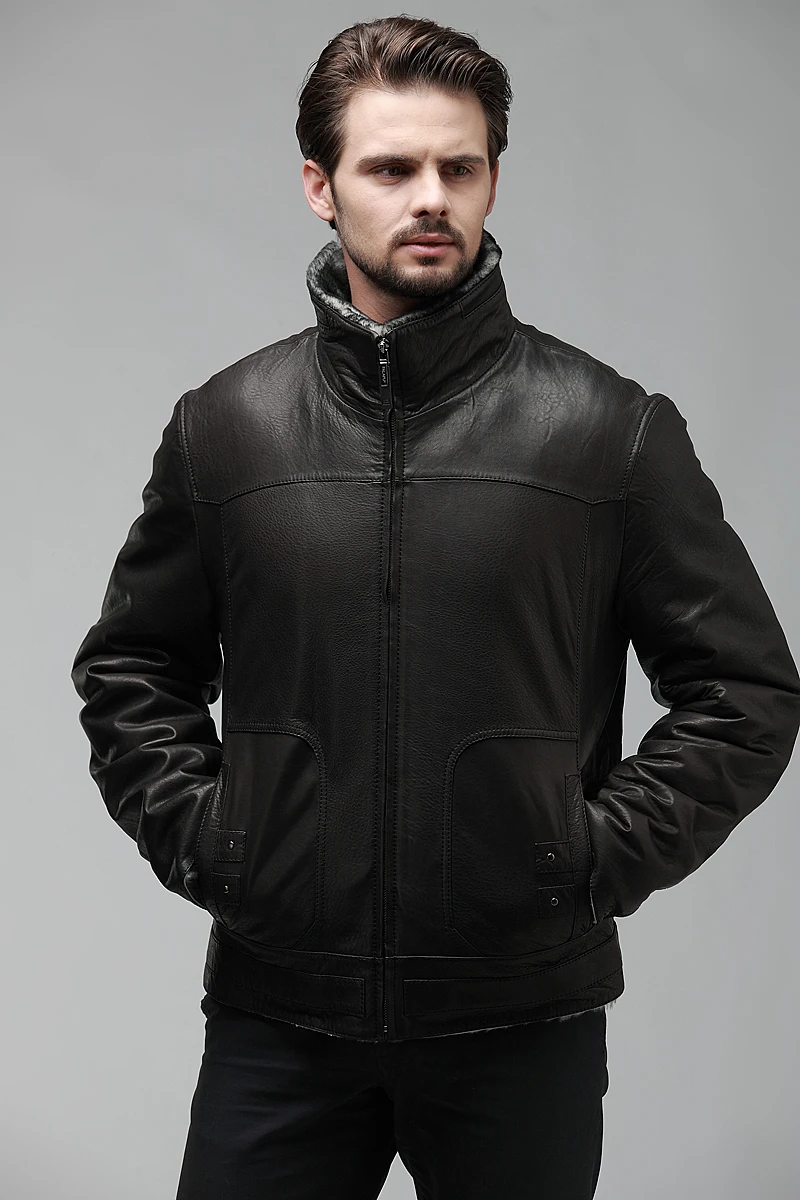 Falapuクラシックファッションメンズ冬の本革毛皮ジャケットシープスキンのコート81155 Coat Fashion Coats Coatscoat Men Classic Aliexpress