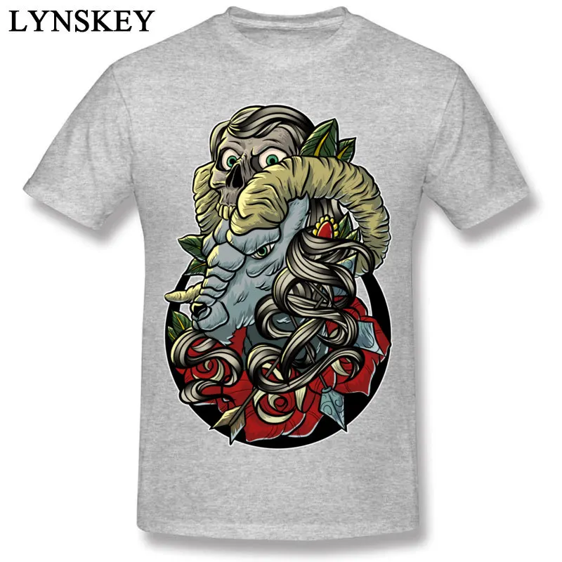 Round Neck 100% Cotton Mens T Shirts Printed On Short Sleeve Tops Shirt 2017 Newest Party Tee-Shirts Catch of Day Top Quality gray