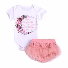 Одежда для малышей для девочек комбинезон юбка для маленьких девочек штаны комплект одежды для новорожденных с принтом для девочек краткое мягкая одежда комплект