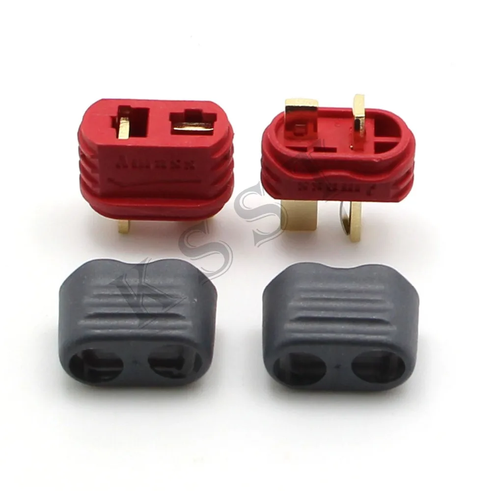 3 Pairs T Plug Connector Sets Deans Style with 16 AWG Silicone Wire Leads