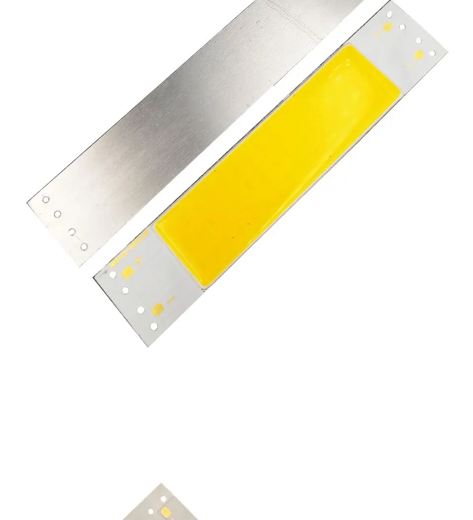 warm cold white 3w COB led strip 9v DC led light lamp bulb chip on baord (3)